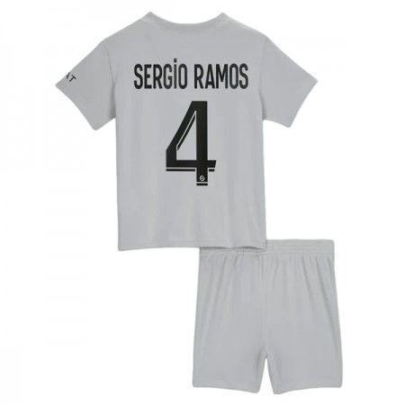 Paris Saint-Germain Sergio Ramos 4 Dječji Gostujući Nogometni Dresovi 2022-23 Paris Saint-Germain Sergio Ramos 4 Dječji Gostujući Nogometni Dresovi 2022-23